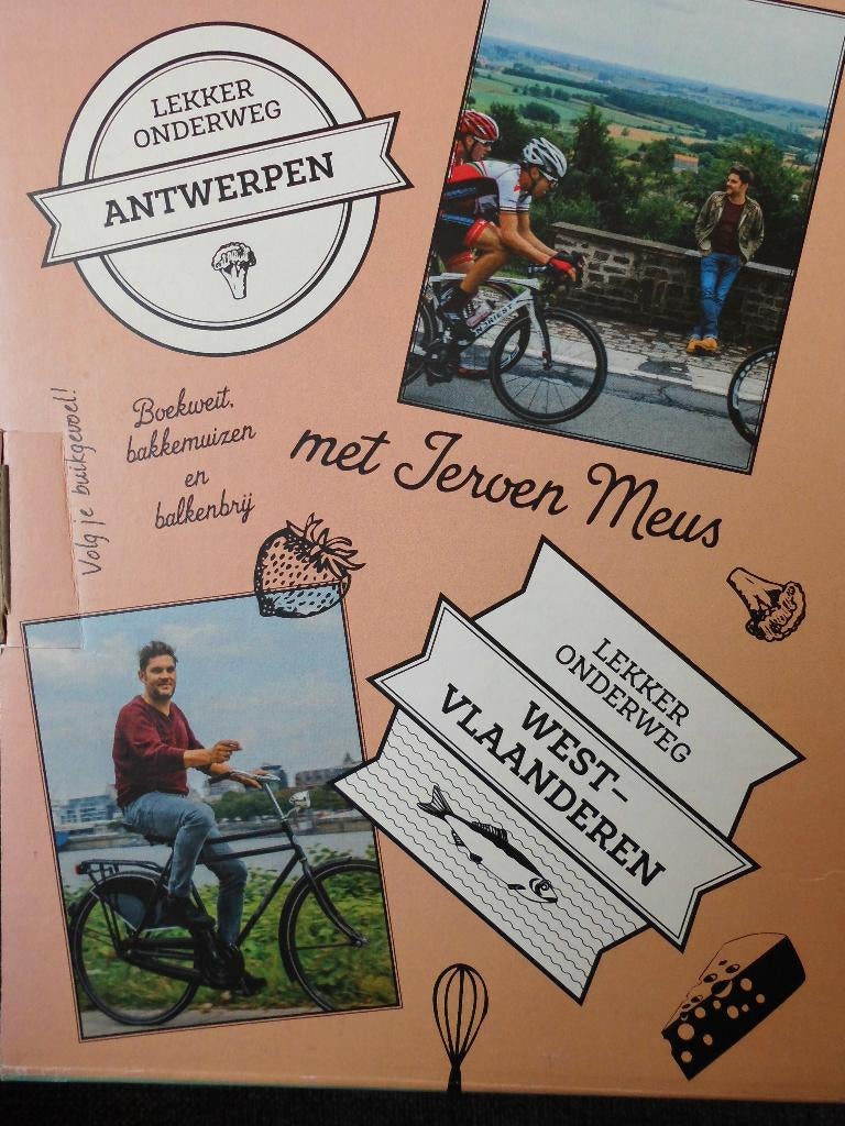 Lekker onderweg met Jeroen Meus (Box met 5 boeken), Boeken, Voorgerechten en Soepen, Jeroen Meus, Ophalen of Verzenden, Zo goed als nieuw