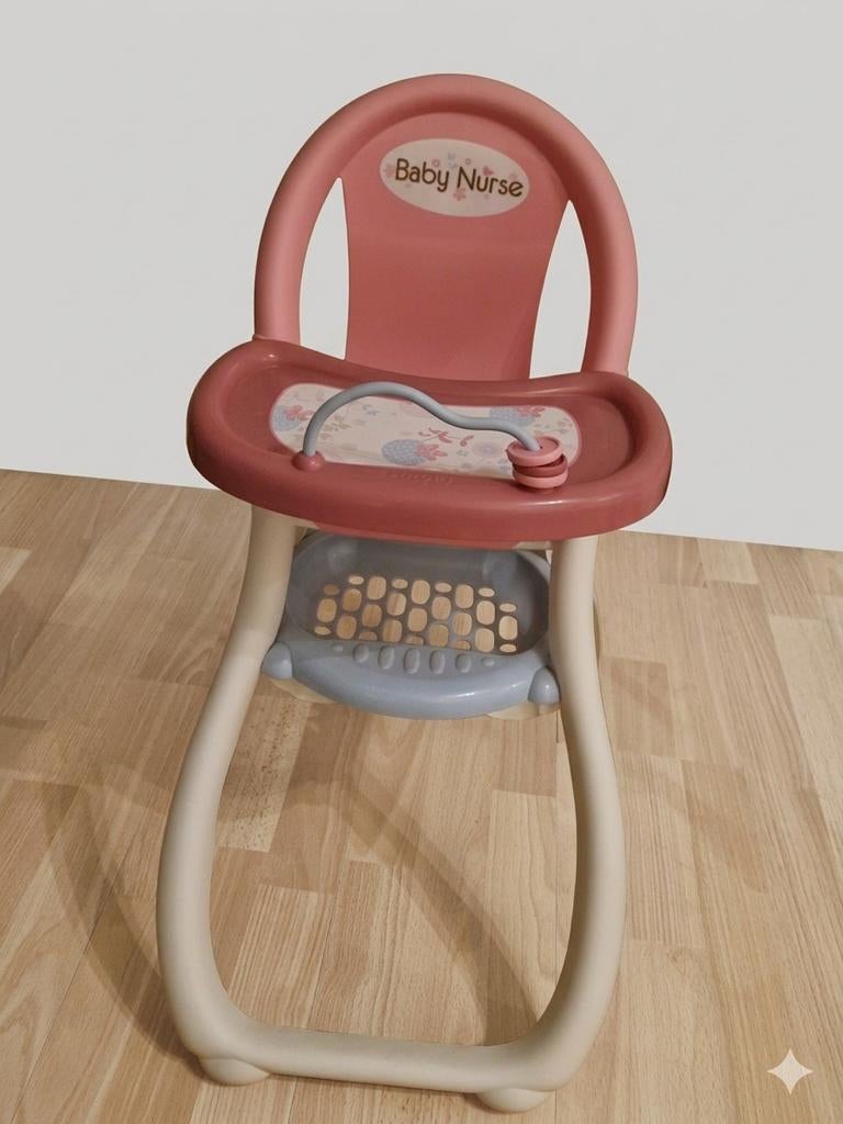 Hoge eetstoel poppenstoel Baby nurse Smoby, Enlèvement