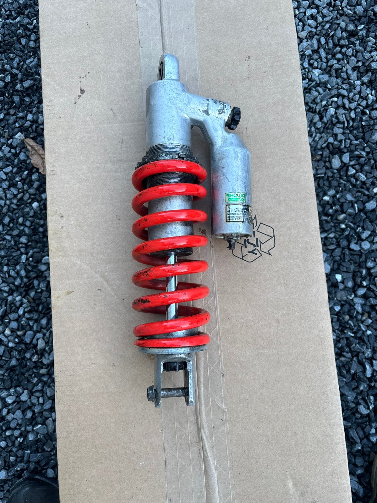 Amortisseur arrière pour honda xr 600, Motos, Enlèvement ou Envoi