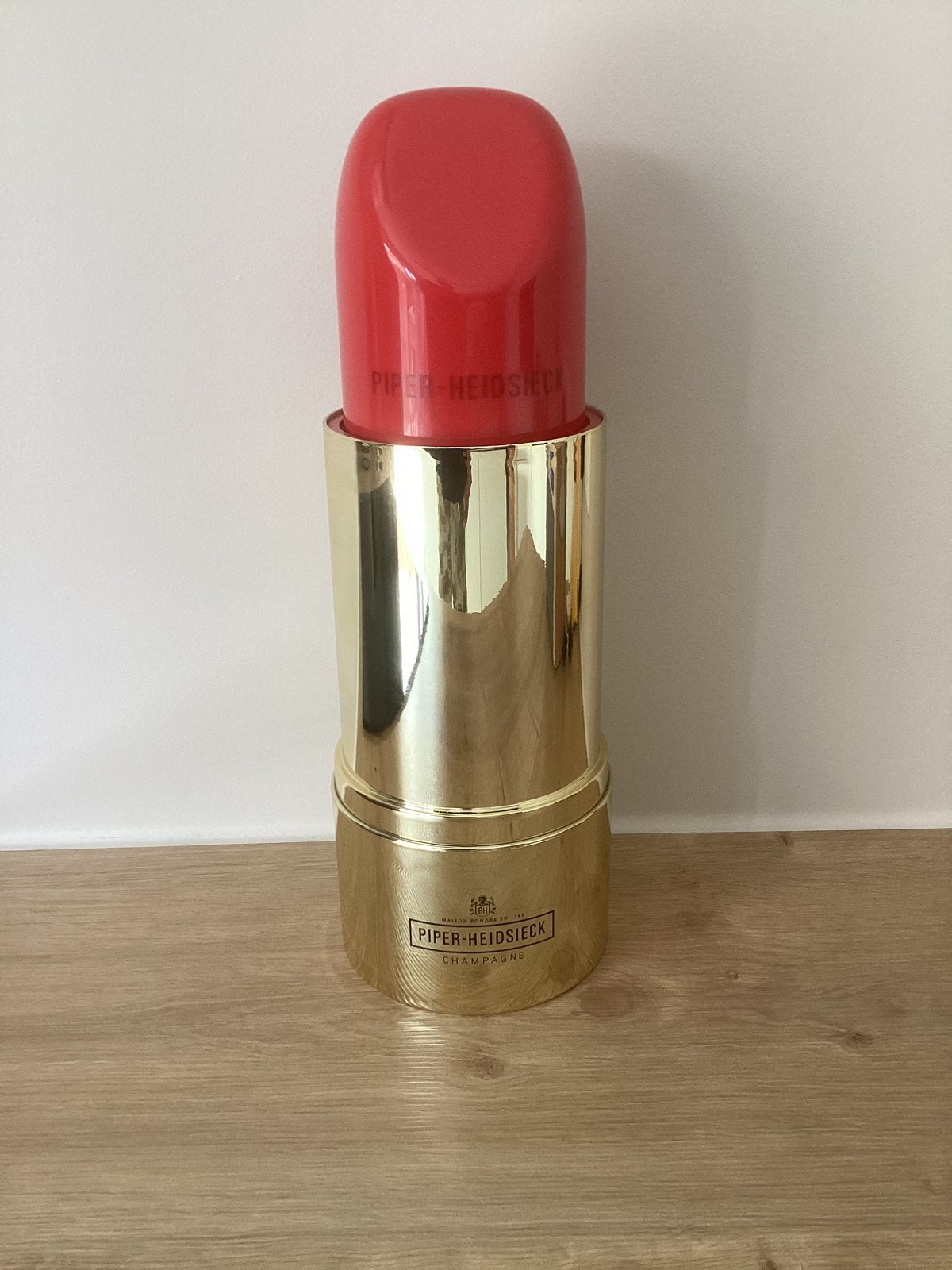 Piper Heidsieck Lipstick lippenstift champagne box cooler, Ophalen of Verzenden, Zo goed als nieuw, Champagne