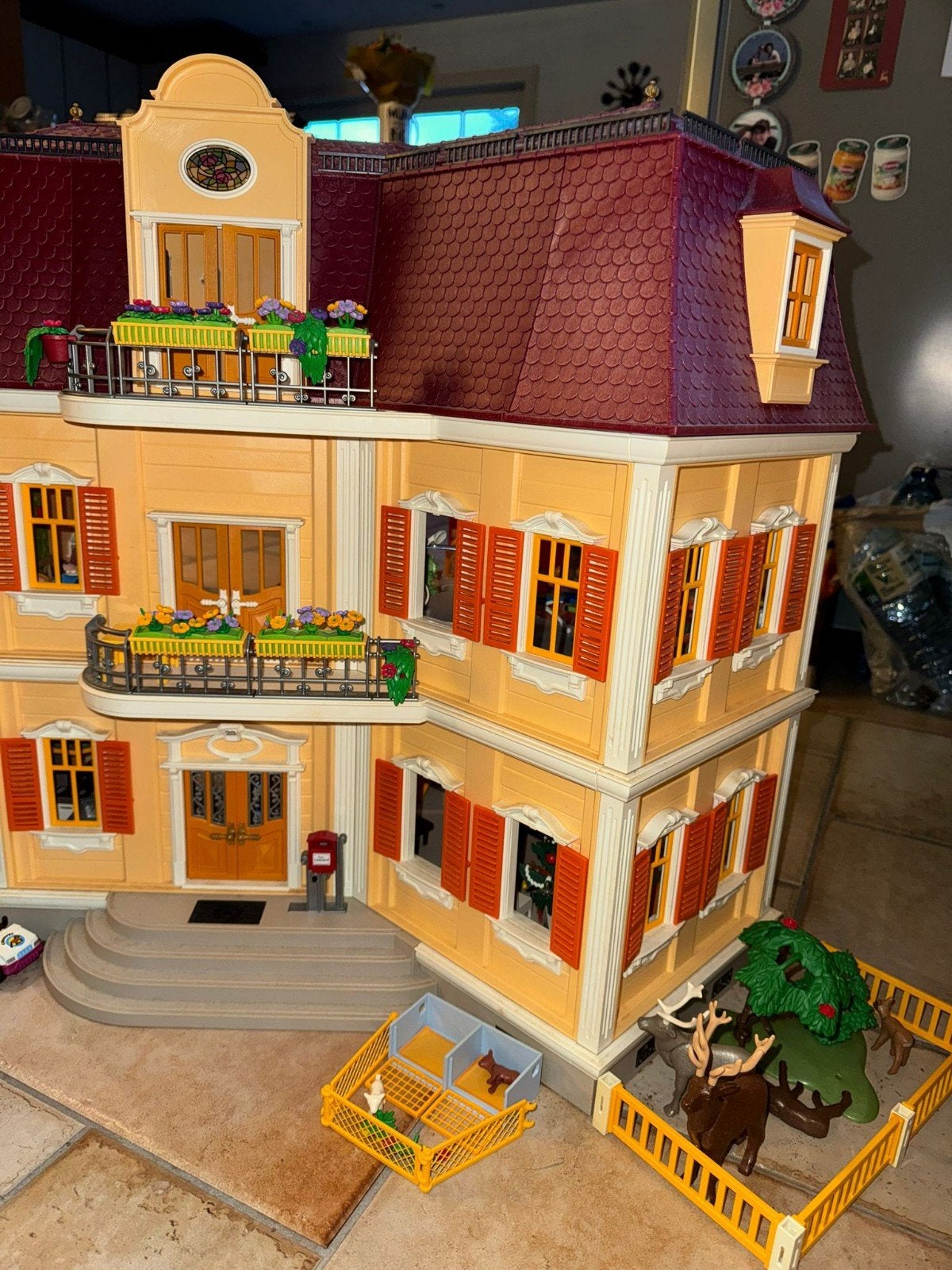 Maison Playmobil avec accessoires, Comme neuf, Accessoires