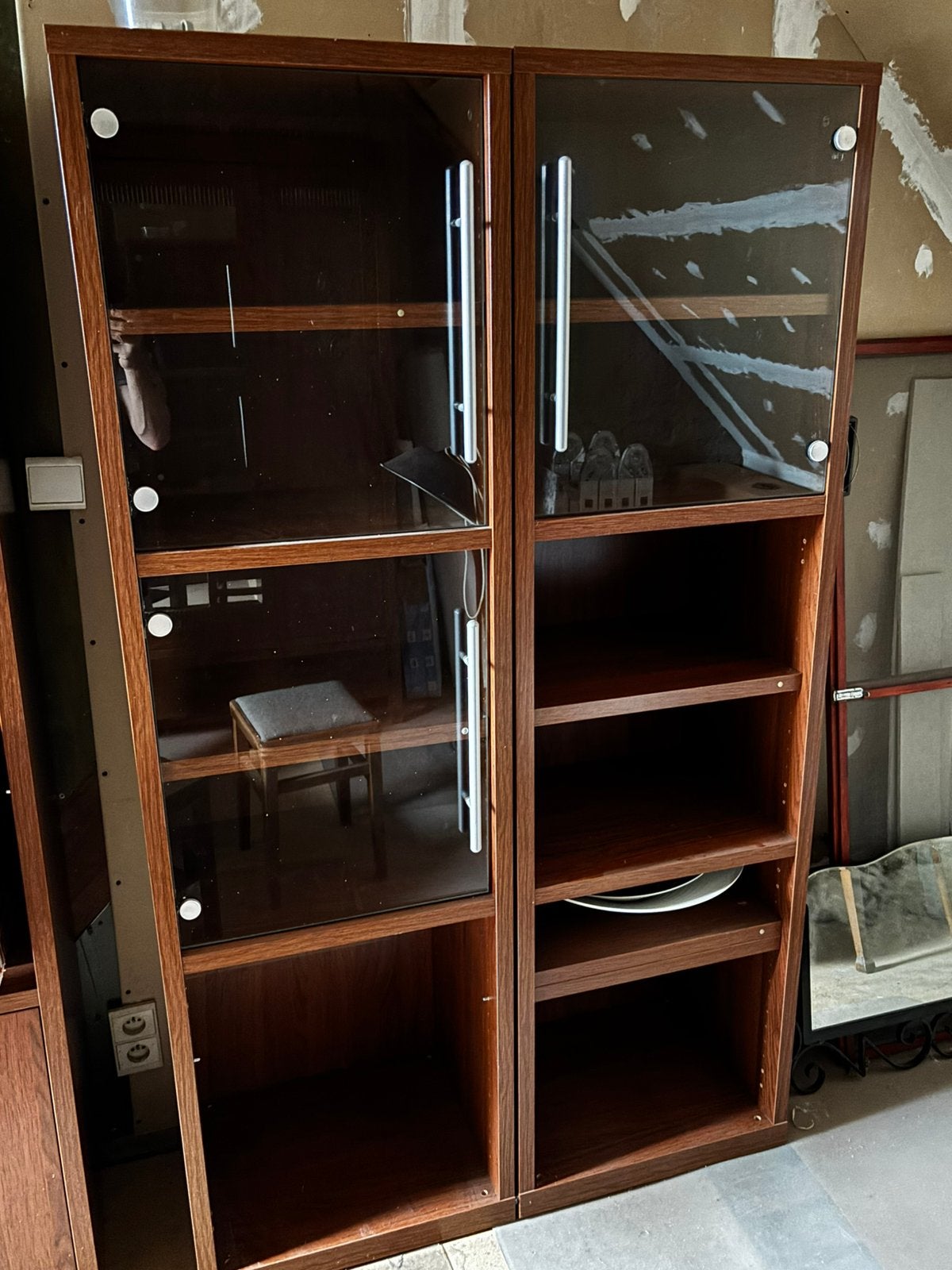 2 kasten - bruin (ikea), Huis en Inrichting, Ophalen, Met plank(en), Minder dan 50 cm, Gebruikt