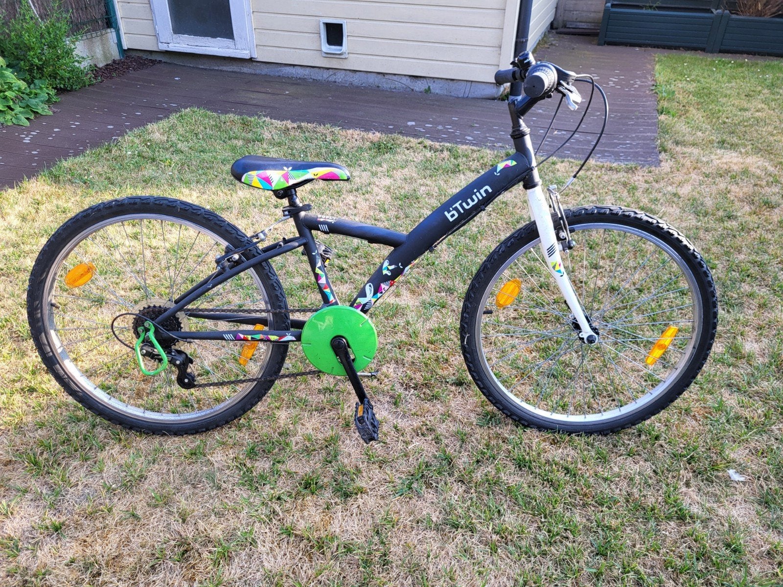 Vélo B-twin pour enfants bien entretenu, Frein sur jante, Enlèvement, Utilisé, B-Twin kinderfiets