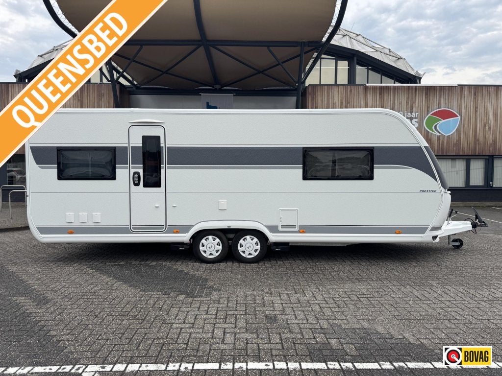 Hobby Prestige 650 UFF 2024 4x4 MOVER + AIRCO!, Rondzit, Hobby, Schokbreker, 7 tot 8 meter