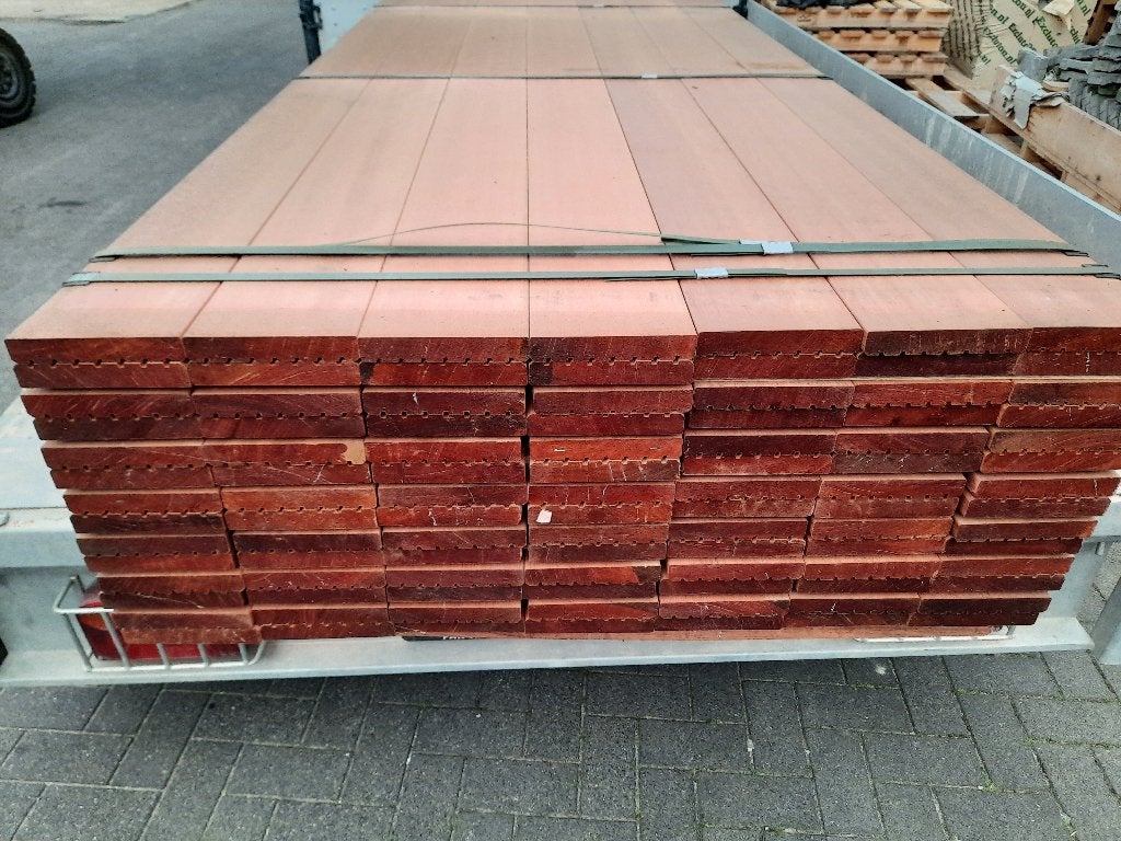 Nieuwe Terrasplanken Bankirai Kapur aan scherpe prijs!, Tuin en Terras, Ophalen of Verzenden, Nieuw