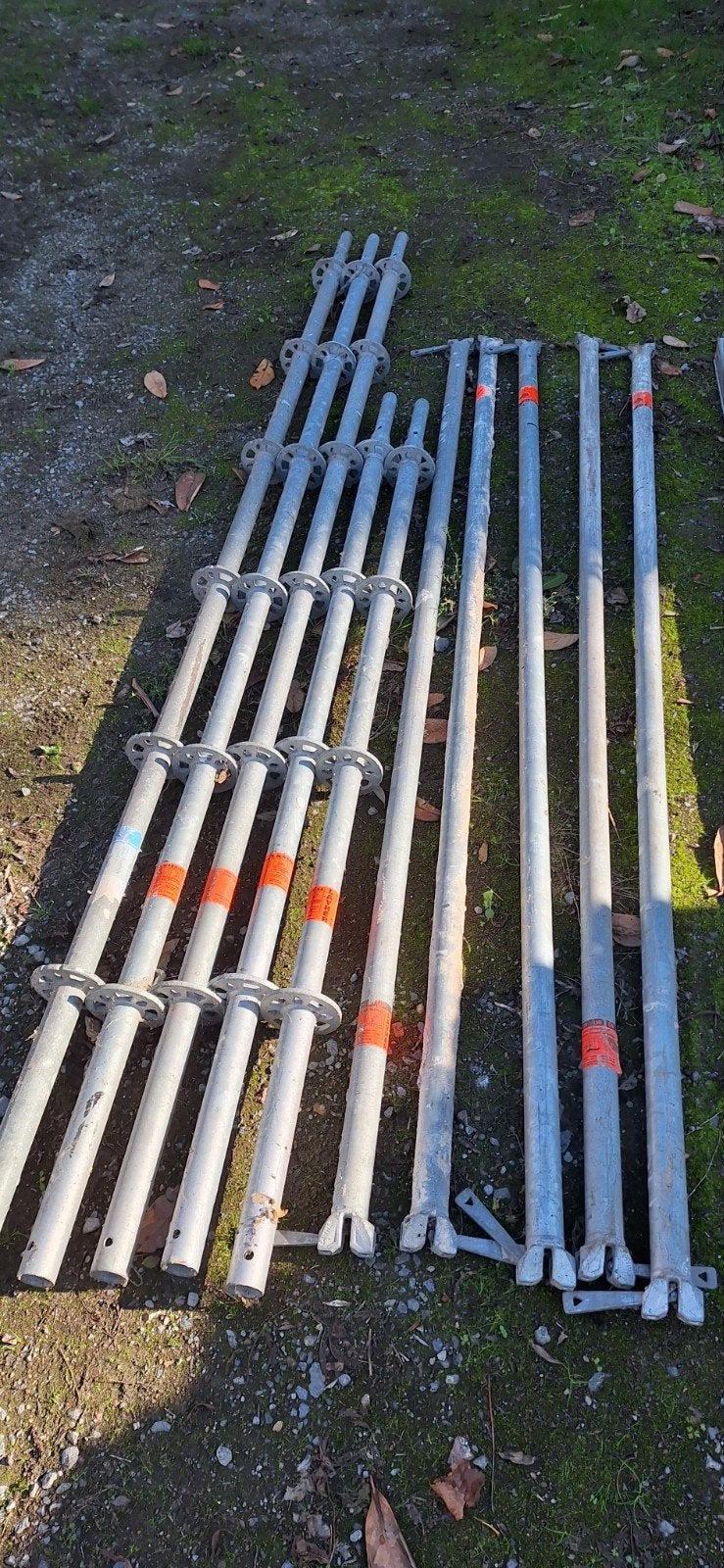 stukken van stelling, Doe-het-zelf en Bouw, Ophalen, Gebruikt, Gevelsteiger, 2 tot 5 meter