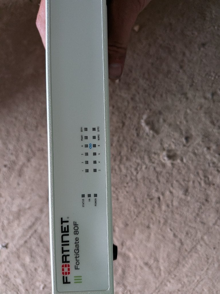 Fortigate FG 80F, Computers en Software, Routers en Modems, Ophalen, Gebruikt, Router, Fortinet - Fortigate