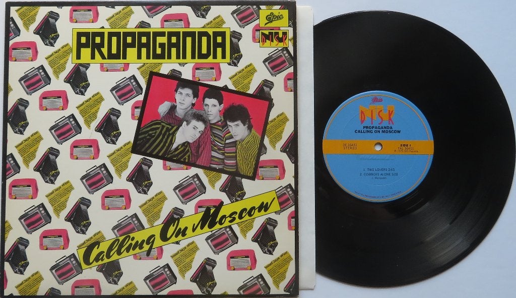 Propaganda - Calling on Moscow. Lp, LP, Gebruikt, 10 inch, New wave