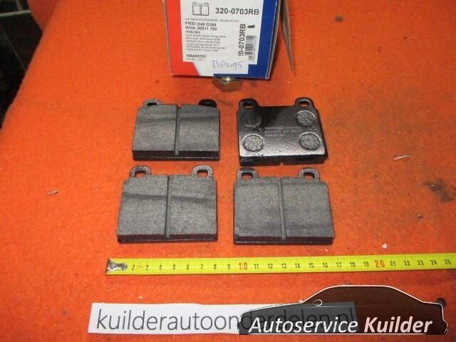 Remblokken Alfa Spider 105/115 Mercedes S W108 W109 Opel Com, -, -, Nieuw, Ophalen of Verzenden