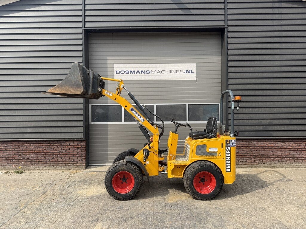 Knikmops 130 minishovel BJ 2024 €490 LEASE, Wiellader of Shovel