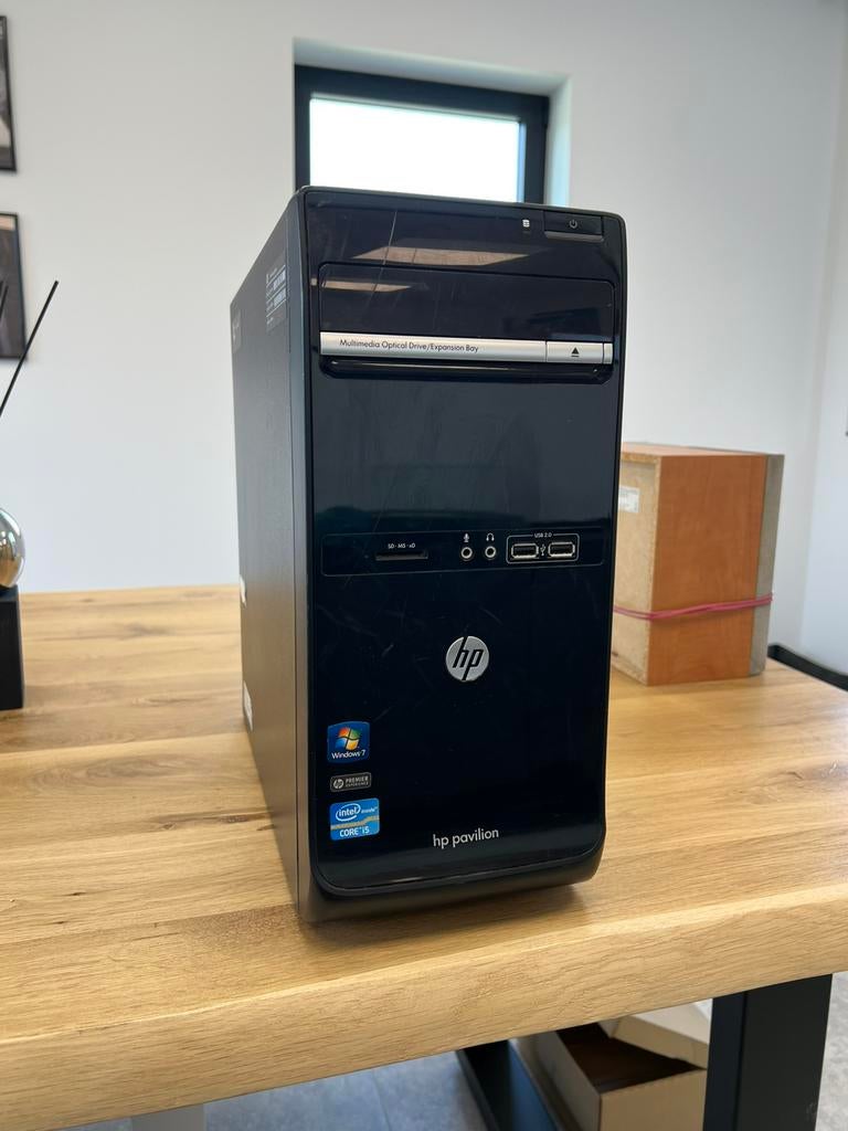 PC Fixe HP Pavilion – Intel Core i5, Computers en Software, Desktop Pc's, Gebruikt, HDD, Ophalen
