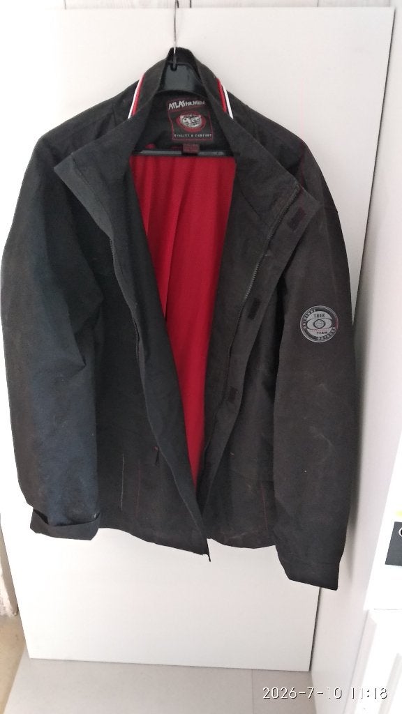 veste, Vêtements | Hommes, Vestes | Hiver, Comme neuf, ATLAS  for  MEN, Noir, Enlèvement