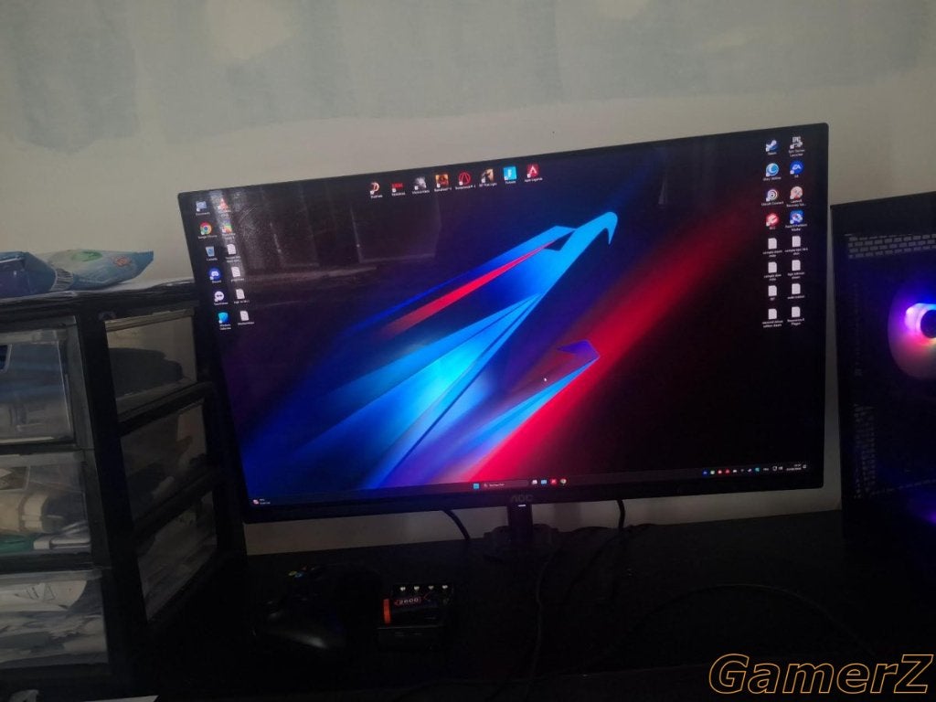 AOC OLED Q27G41ZDF, Ophalen, Zo goed als nieuw, Gaming