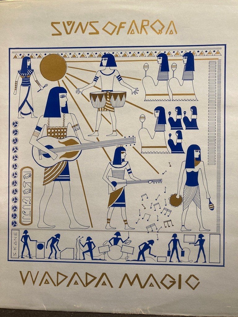 SUNS OF ARQA "Wadada Magic' LP, Cd's en Dvd's, Vinyl | Overige Vinyl, LP, Gebruikt, Originele persing, Ophalen of Verzenden