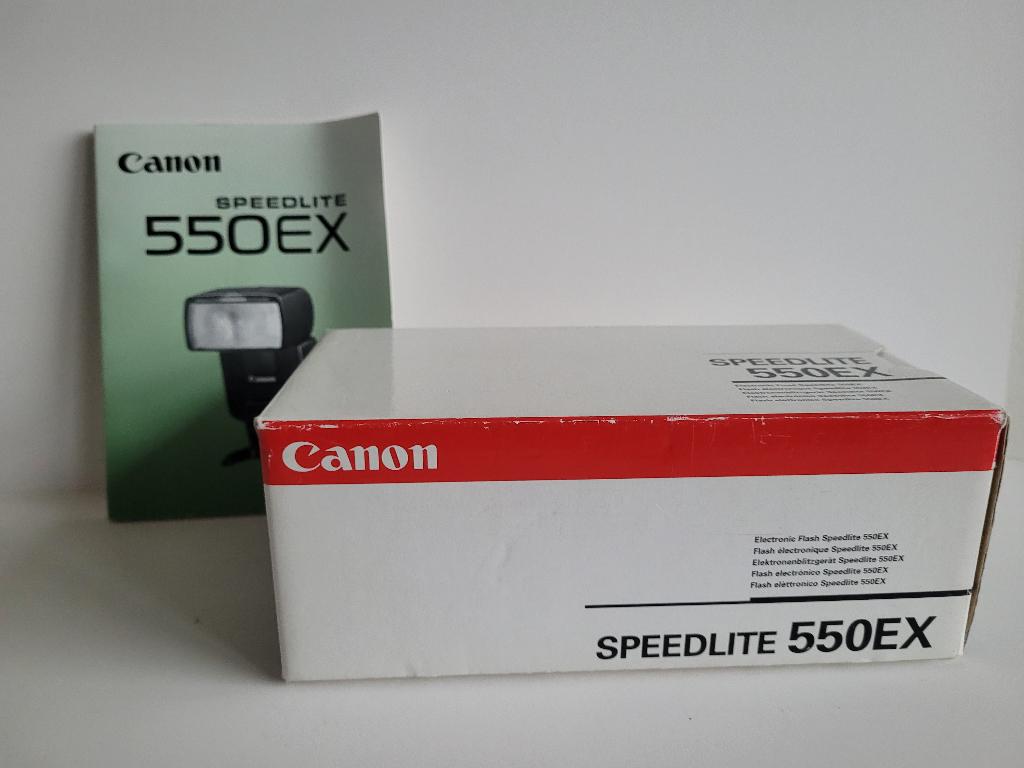 Canon Speedlite 550EX, Enlèvement ou Envoi, Comme neuf, Canon, Inclinable