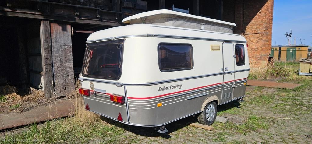 Eriba Touring Troll 550 1990, Jusqu'à 4, 4 à 5 mètres, Coin salon convertible, 750 - 1000 kg