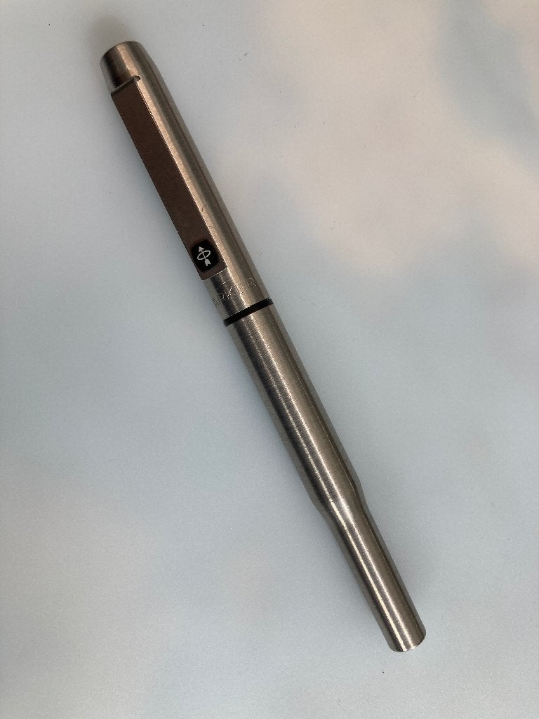 Parker 25 vulpen - geborsteld roestvrij staal, Verzamelen, Ophalen of Verzenden, Zo goed als nieuw, Vulpen, Parker