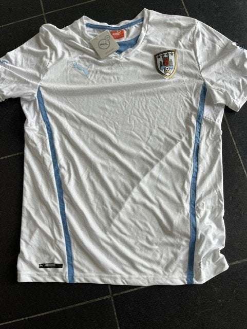 nouveau maillot de football rétro Uruguay Puma L 2014, Taille L, Enlèvement ou Envoi, Neuf, Maillot