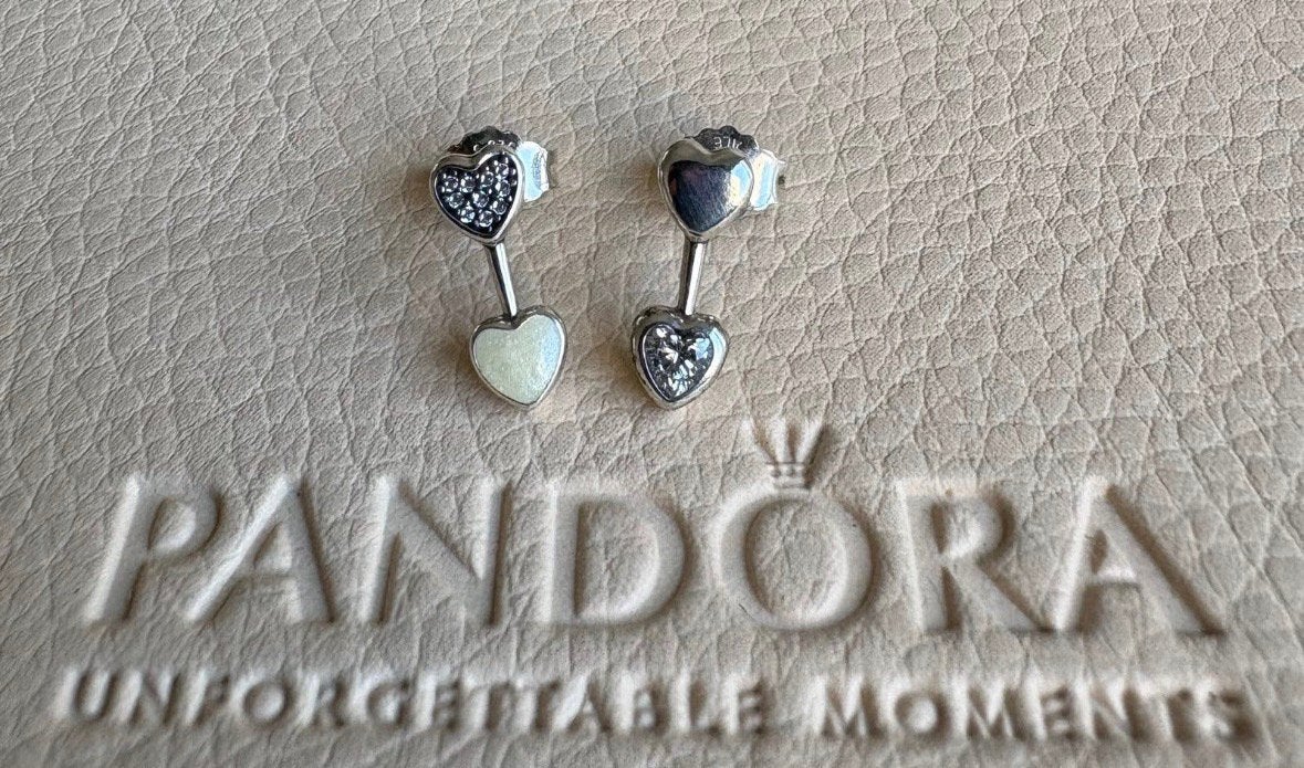 Pandora oorstekers, Handtassen en Accessoires, Oorbellen, Nieuw, Ophalen of Verzenden, Knopjes of Stekers, Zilver