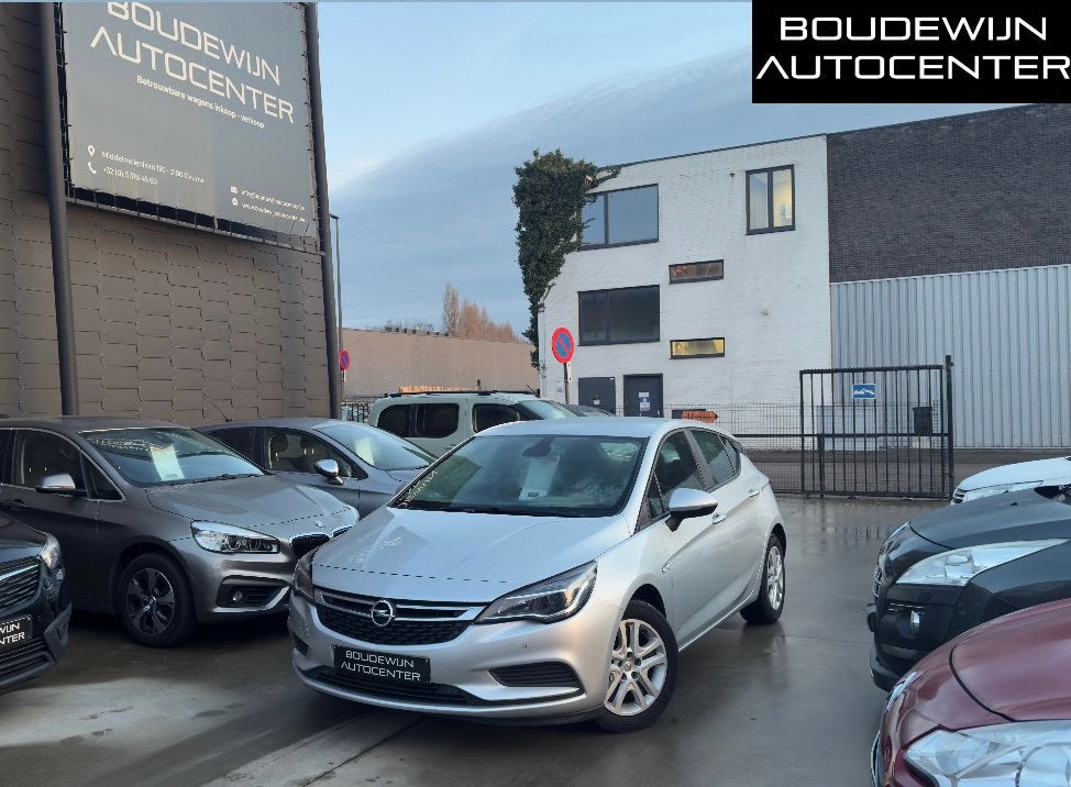 Opel Astra 2019 153.xxxkm 1.0Benzine Topstaat Garantie, Auto's, Voorwielaandrijving, Stof, Zwart, Electronic Stability Program (ESP)
