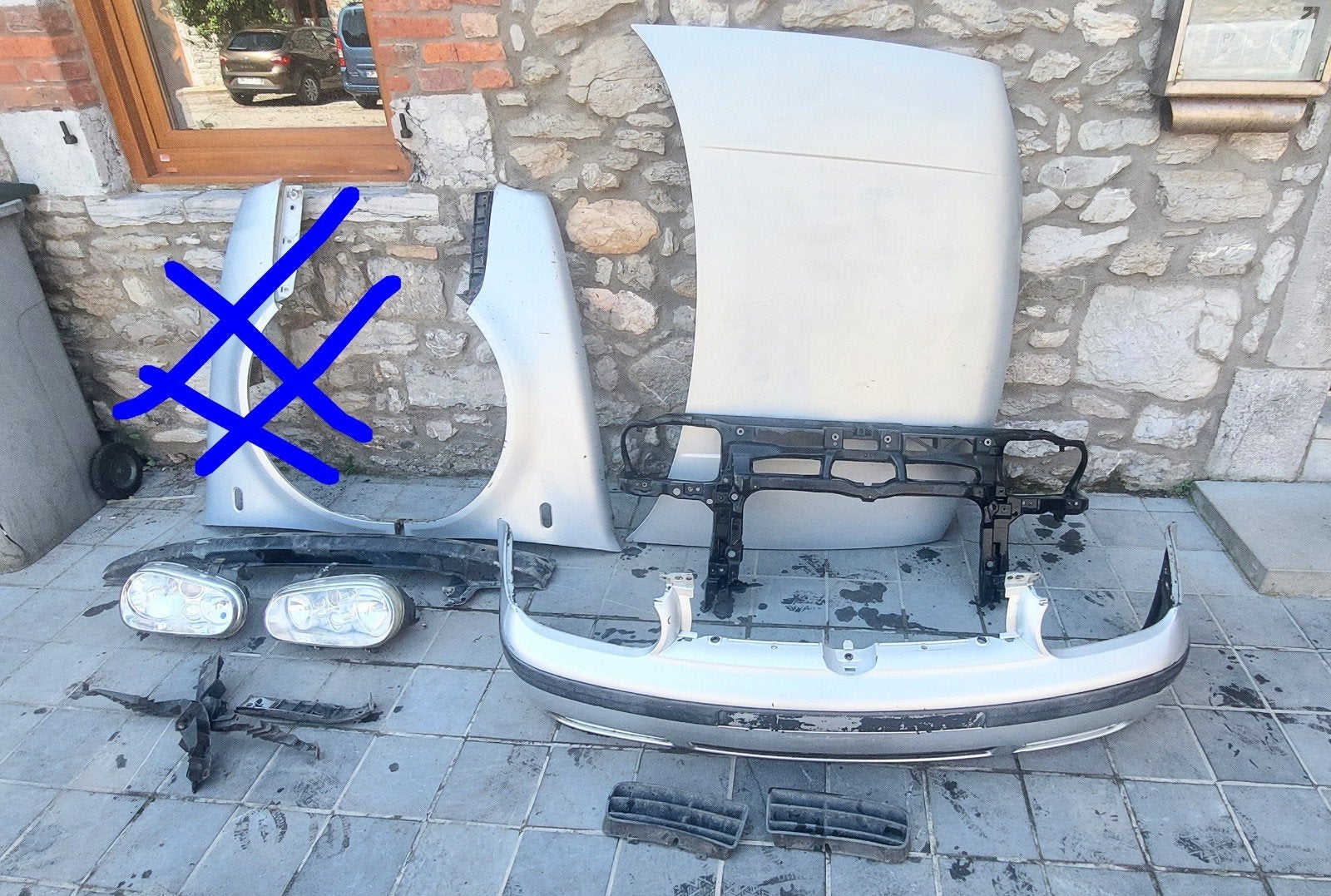 Bloc avant pour VW Golf 4, Autos : Pièces & Accessoires, Carrosserie & Tôlerie, Avant, Gauche