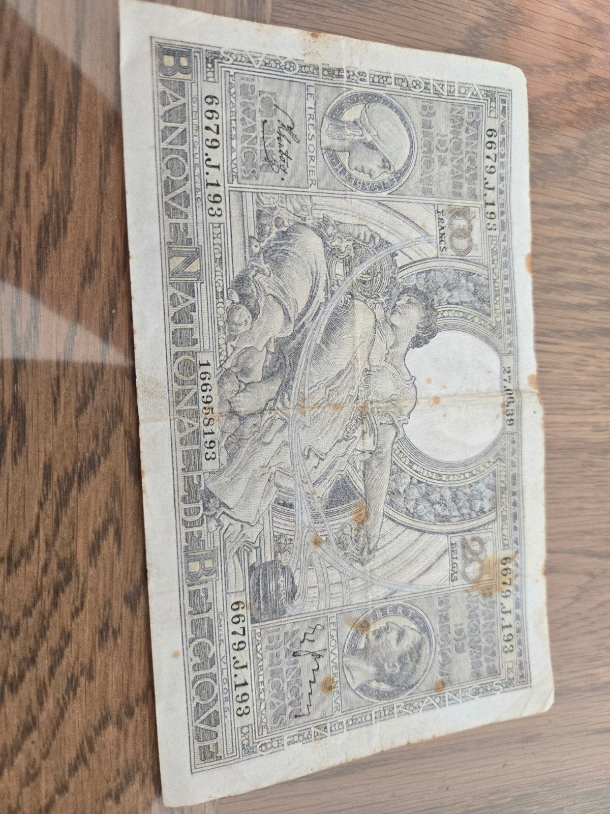 20 belges 27 06 1939, Enlèvement