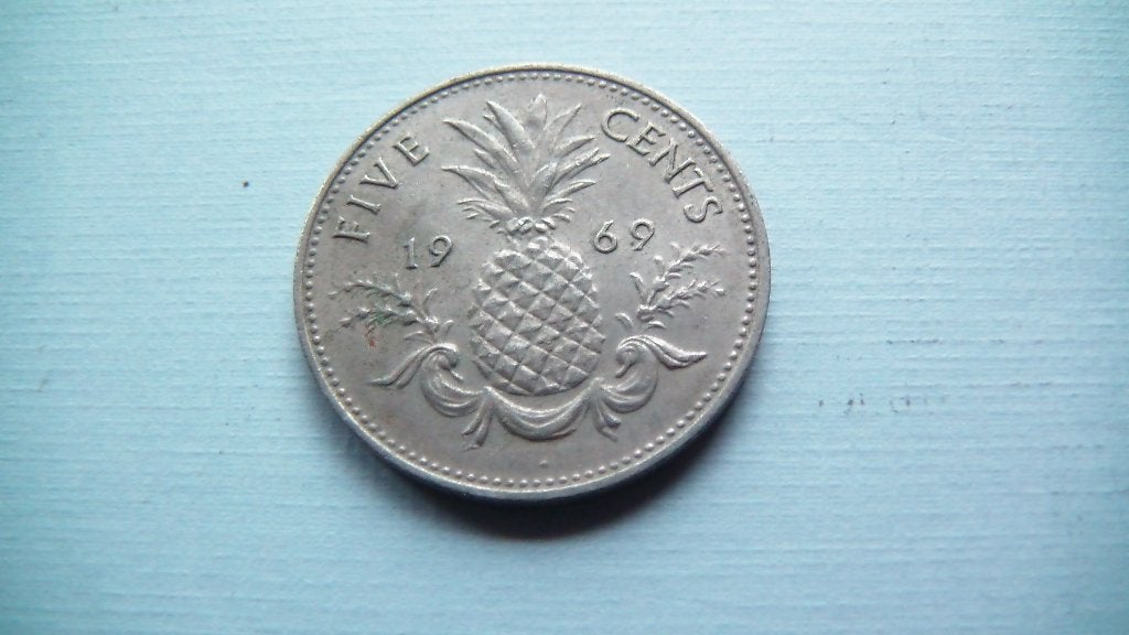 bahamas 5 cents 1969, Enlèvement