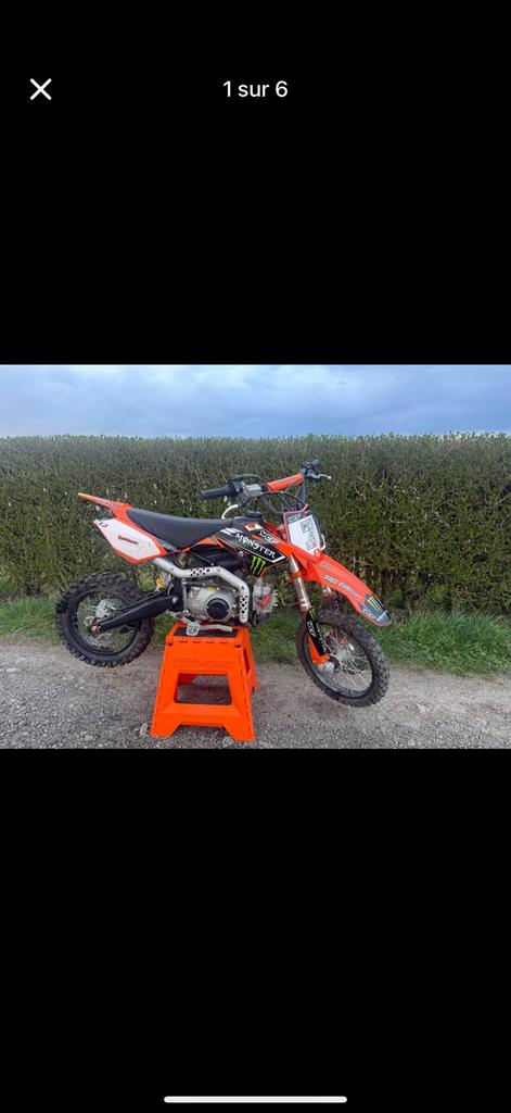 125 YCF pilot, Enlèvement, Comme neuf