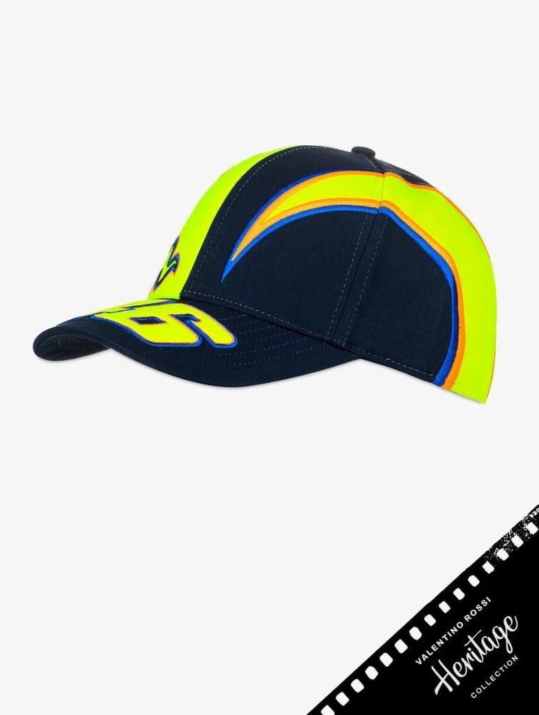 Valentino Rossi 2026 heritage sun moon cap pet VRMCA564502, Enlèvement ou Envoi, Neuf, One size fits all, Casquette