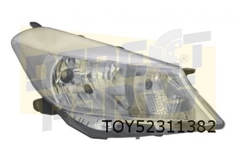 Toyota Yaris (P13) Koplamp Links (chrome) Origineel! 811700D, -, Verzenden, -, Nieuw