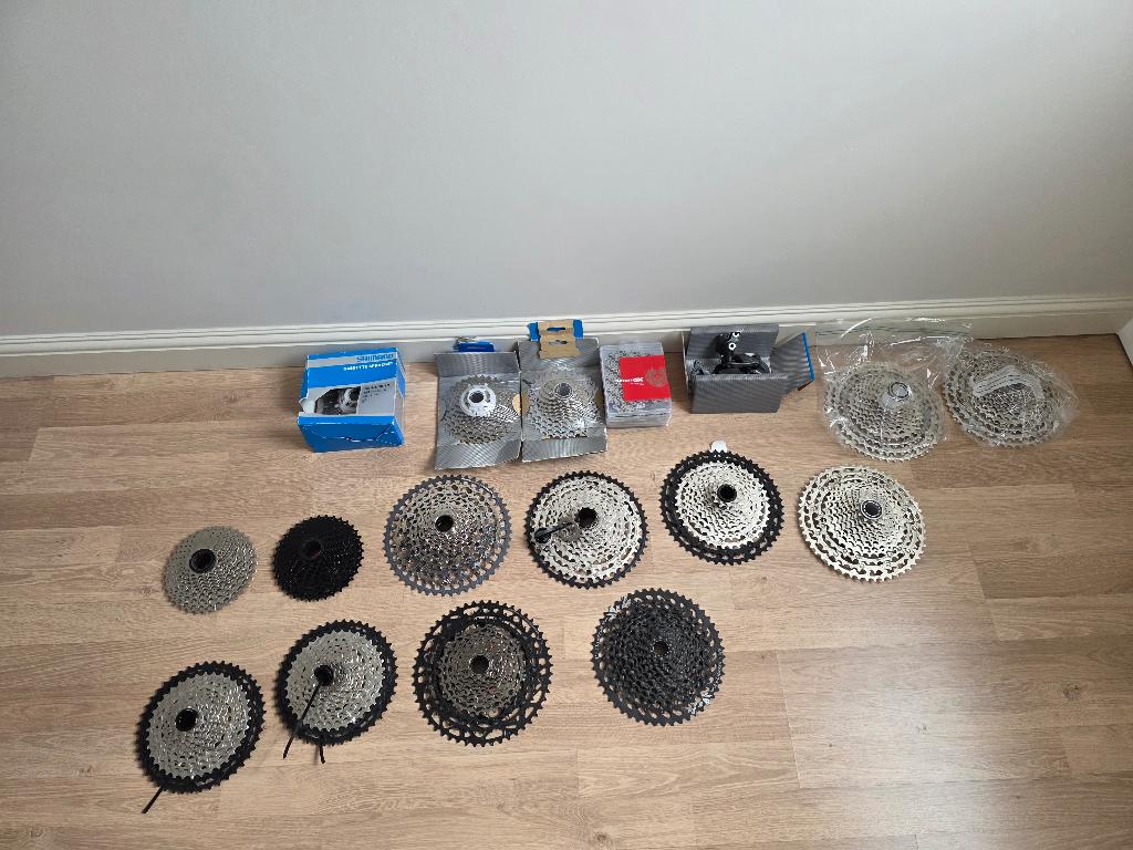 MTB cassettes, XT, Sram T Type Eagle, Deore SLX etc, Fietsen en Brommers, Fietsonderdelen, Ophalen, Nieuw, Mountainbike