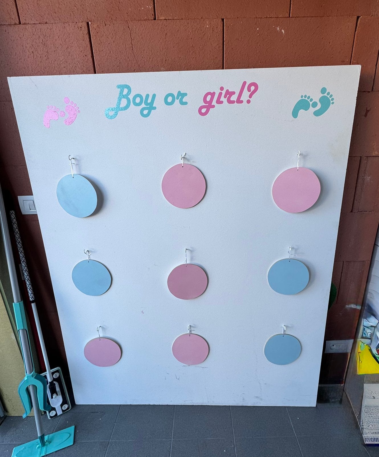 Genderreveal - bekendmaking geslacht, Ophalen, Gebruikt
