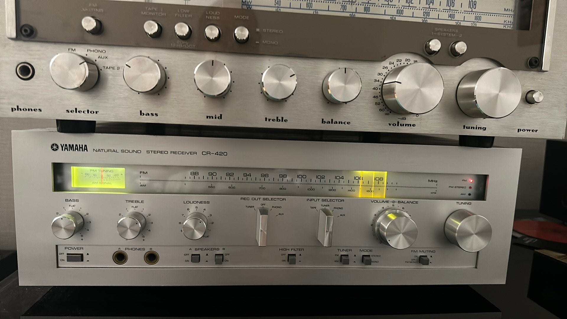 Yamaha CR-420 receiver, Ophalen, Zo goed als nieuw