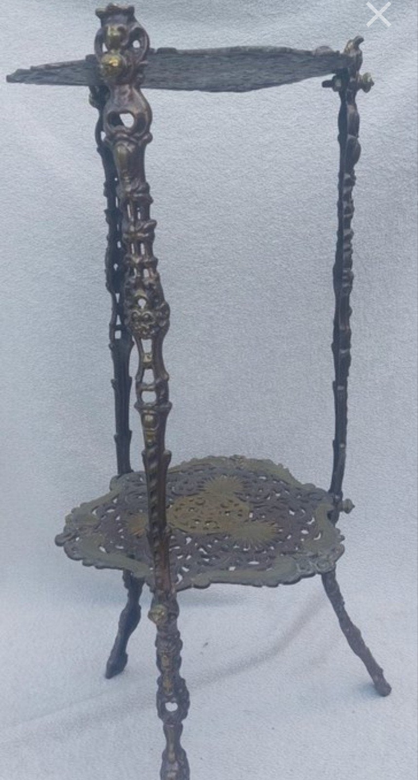 plantentafel brons 1920, Ophalen of Verzenden