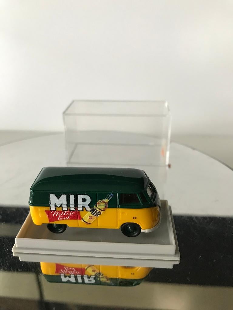MIR NETTOIE TOUT - VOLKSWAGEN T1 - BREKINA - 1:87, Verzenden, Nieuw, Bus of Vrachtwagen, Brekina