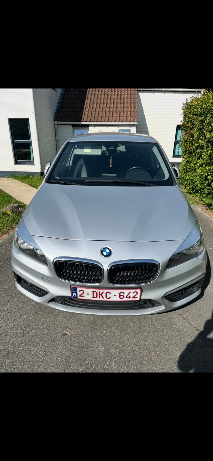 Bmw Active Tourer Luxury full Cuir 216d !, Autos, Cuir, Argent ou Gris, Achat, Euro 6