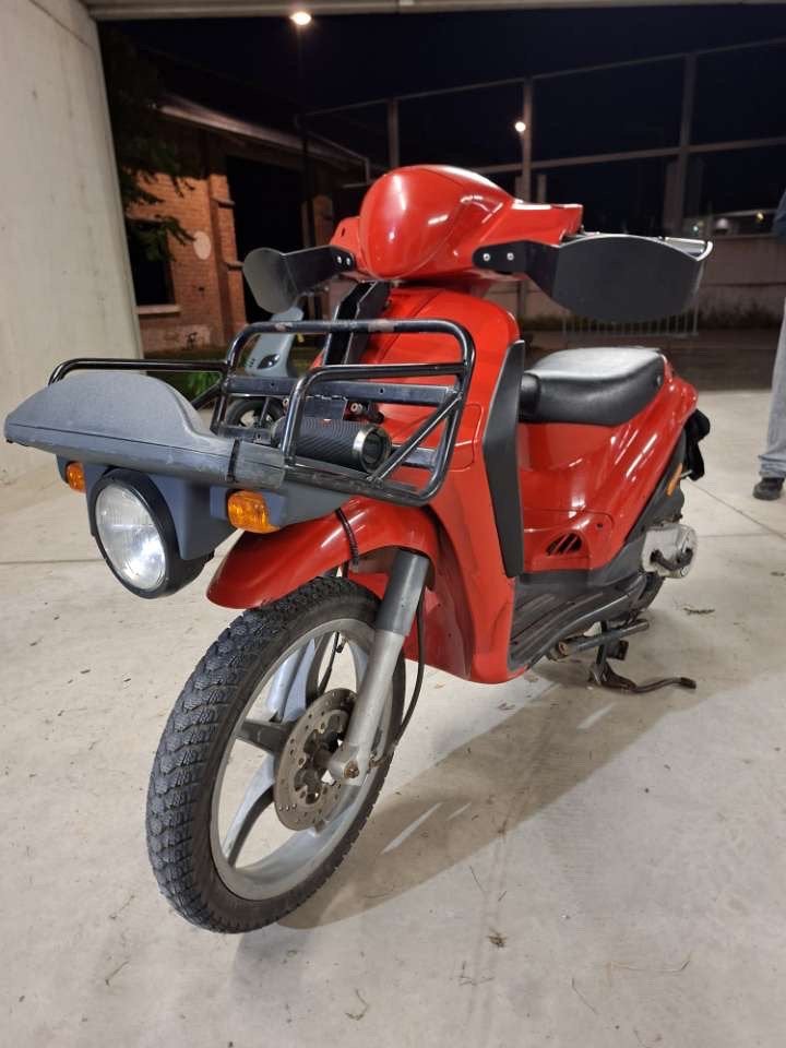 Piagio liberty 50cc 4 takt, Ophalen