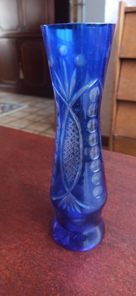 Kleine kobaltblauwe vaas, Ophalen of Verzenden