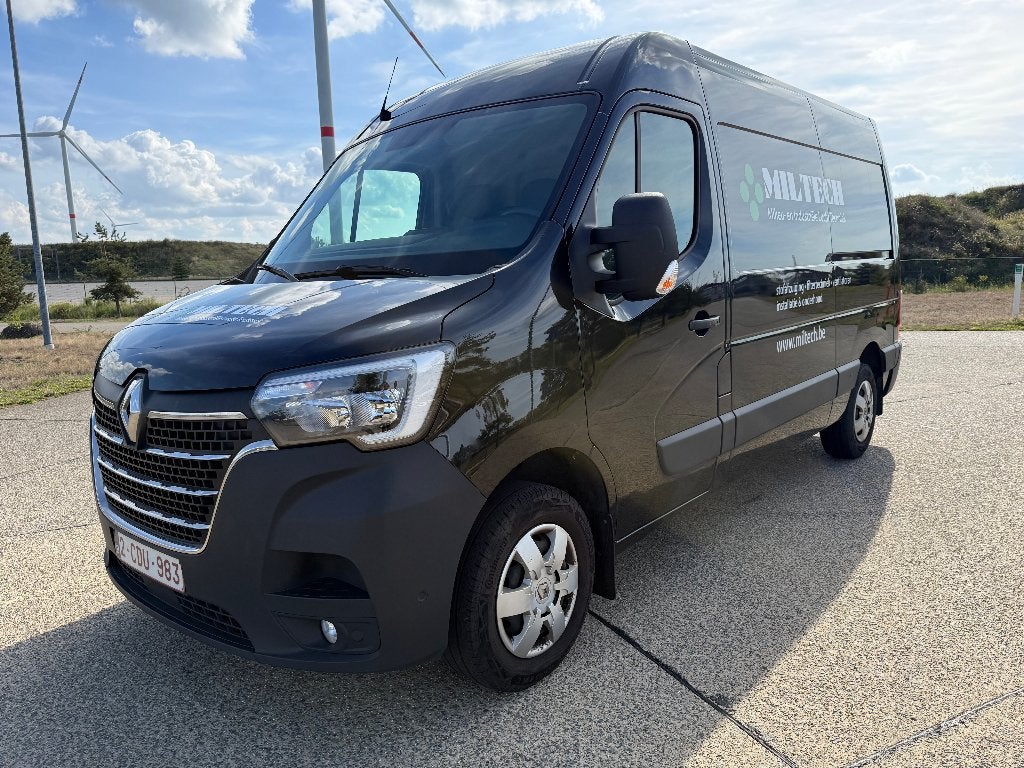 Renault Master L2H2 - 2.3 dCi 150pk Euro 6D Parelzwart 2022, Autos, Achat, Euro 6, Entreprise, 3 places