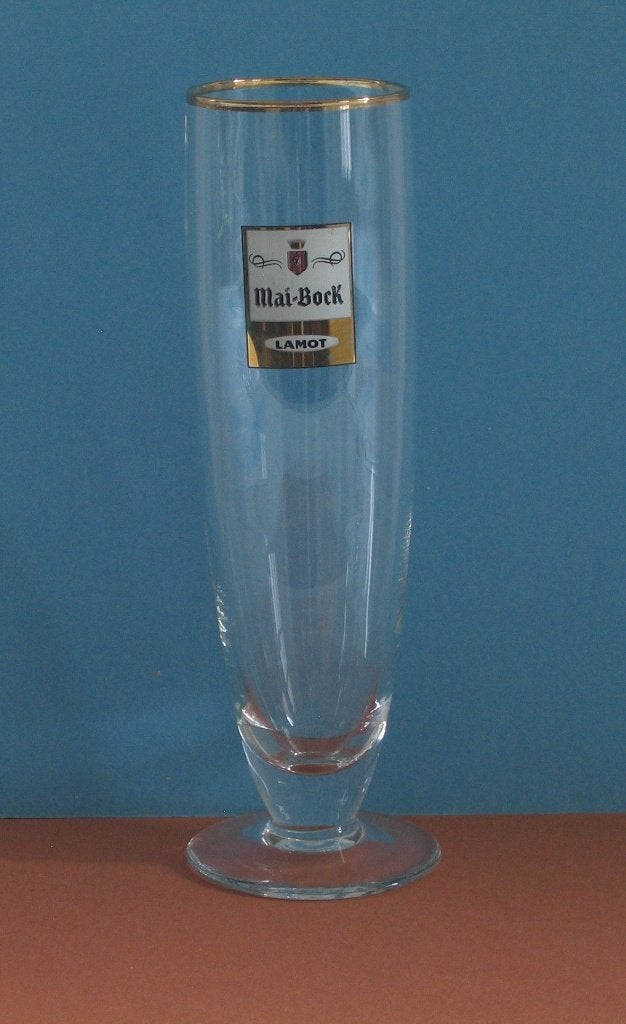 BIERGLAS MAI-BOCK LAMOT 54, Verzamelen, Ophalen, Gebruikt, Glas of Glazen, Overige merken