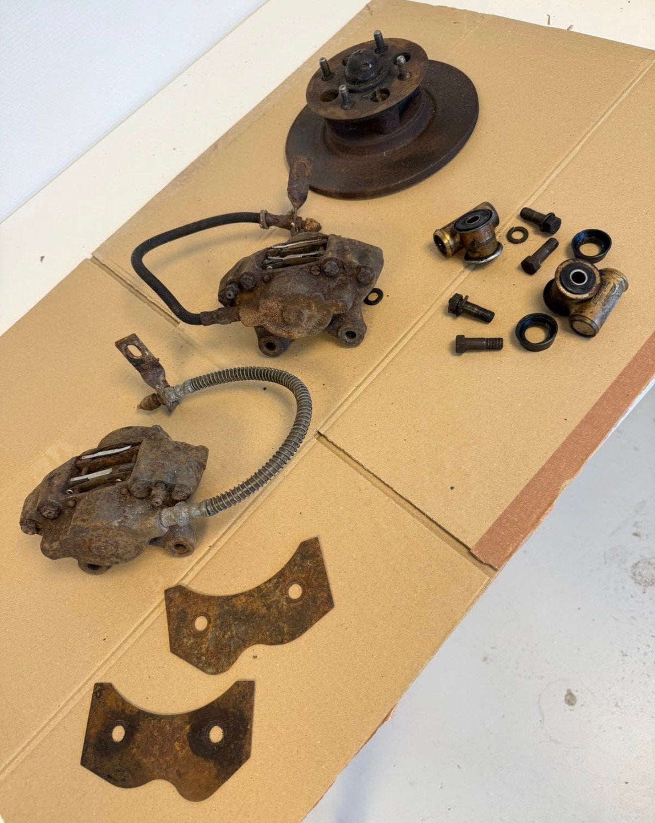 Triumph Spitfire rem Remmen Naaf Trunnions Stanpart oldtimer, Auto-onderdelen, Ophalen of Verzenden, Gebruikt, Amerikaanse onderdelen