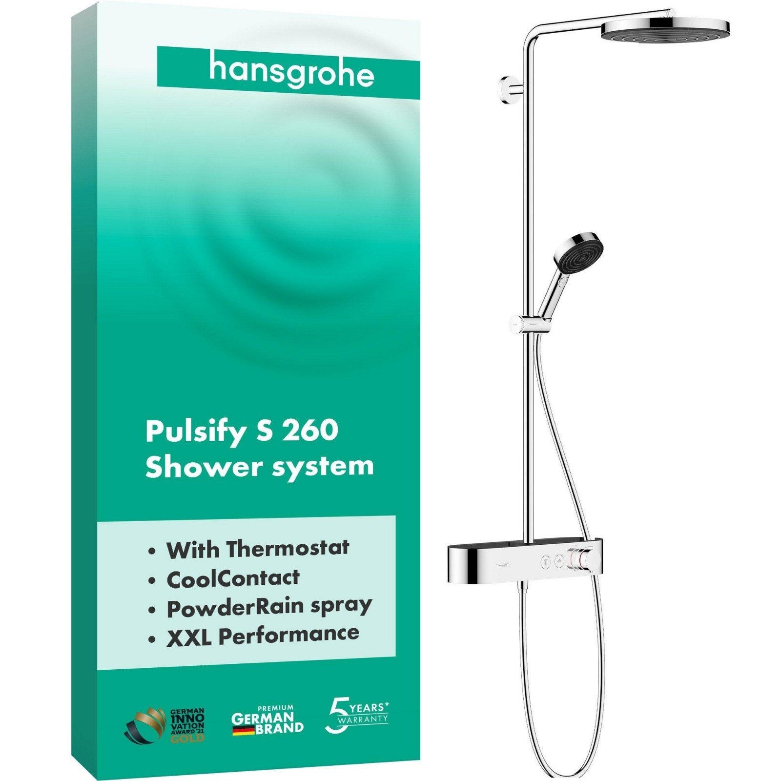 Hansgrohe pulsify s 260, Ophalen, Nieuw