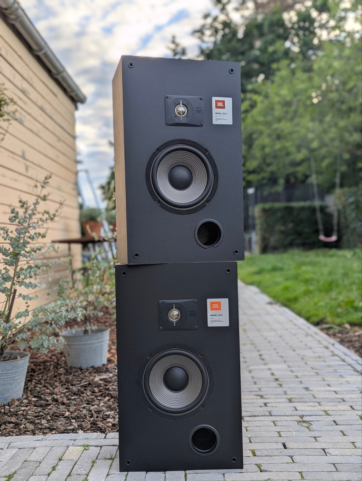 JBL TLX4 80's luidsprekers
De JBL's spelen zeer goed en zien, Ophalen, JBL