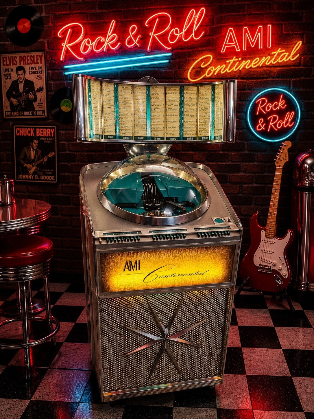 Ami continental 1, Verzamelen, Automaten | Jukeboxen, Ophalen, Ami