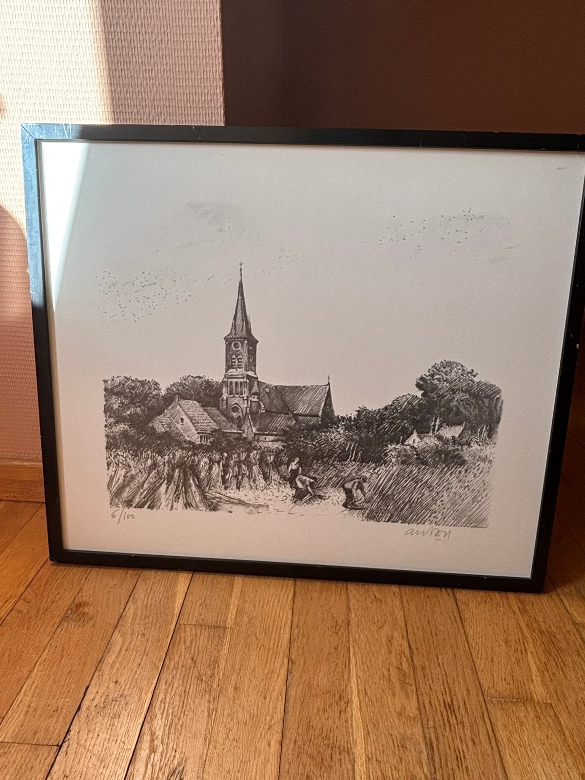 Ets van Antoon, Antiek en Kunst, Ophalen, Ets