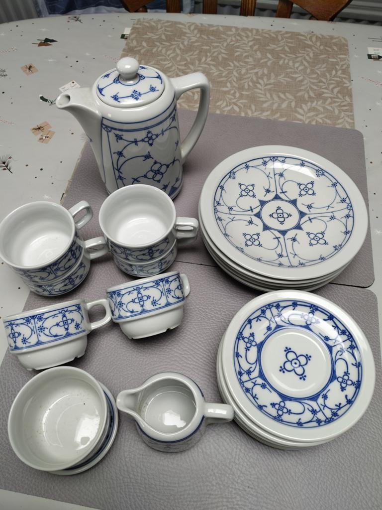 Koffieservies Bareuther Indisch Blau, Huis en Inrichting, Keuken | Servies, Ophalen of Verzenden