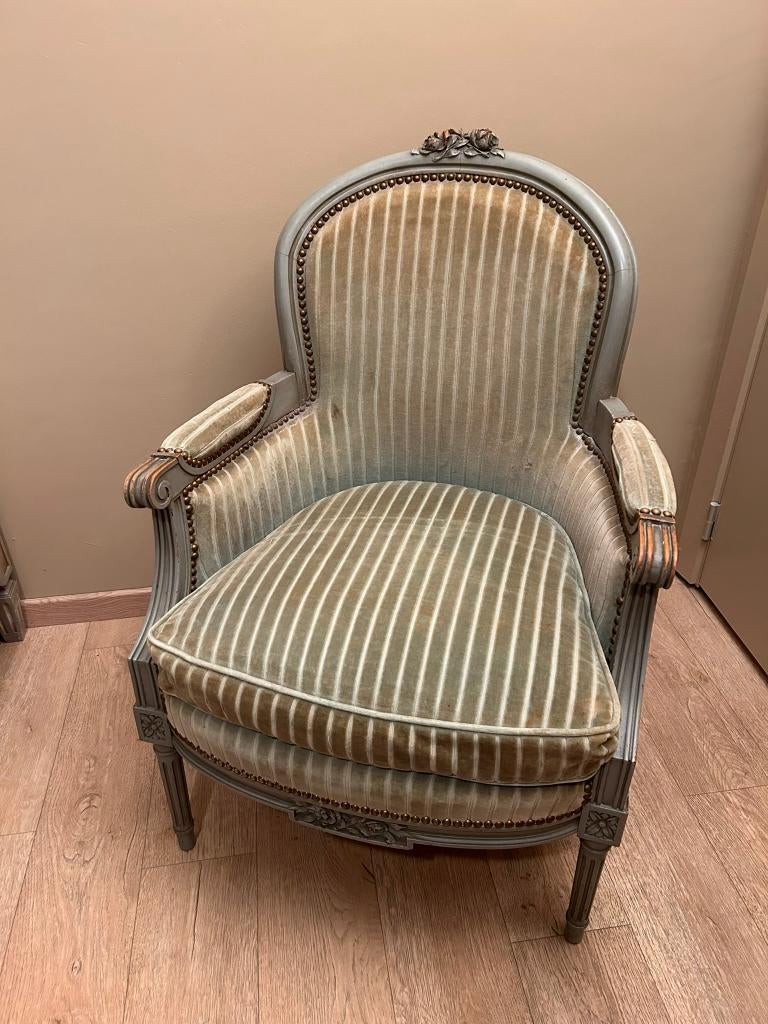 2 Louis XV (XVI?) fauteuils, Antiek en Kunst, Ophalen