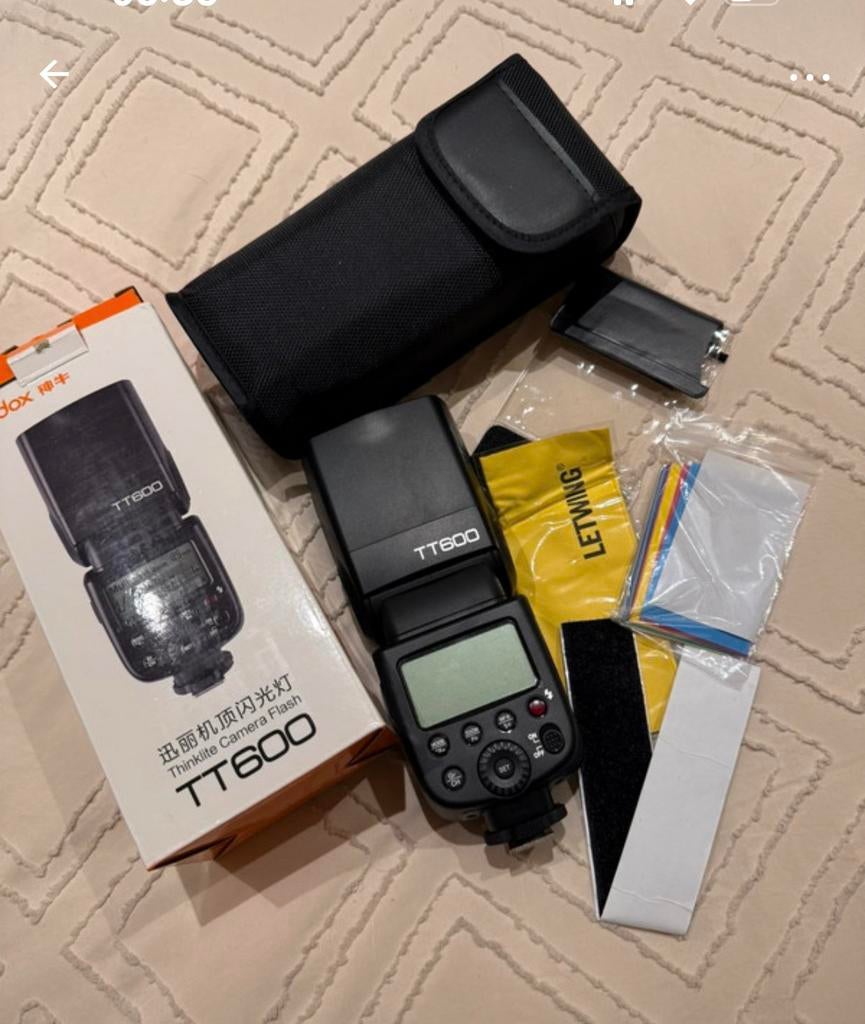 Godox TT600 FLASH, Enlèvement ou Envoi, Neuf, Inclinable