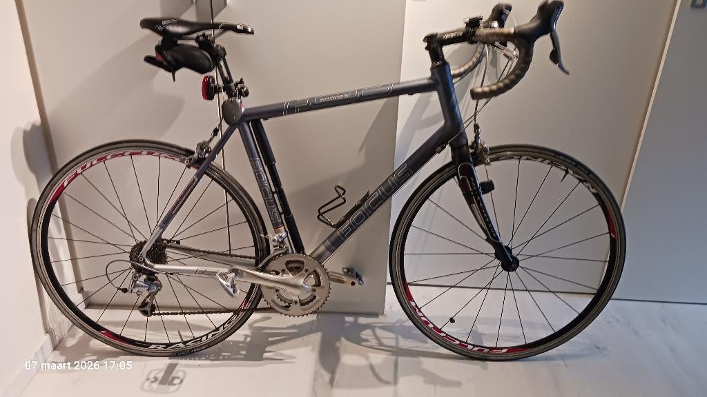 Koersfiets Ergonomisch + toestel om binnen te trainen ermee., Aluminium, 15 tot 20 versnellingen, 53 tot 57 cm, Ophalen