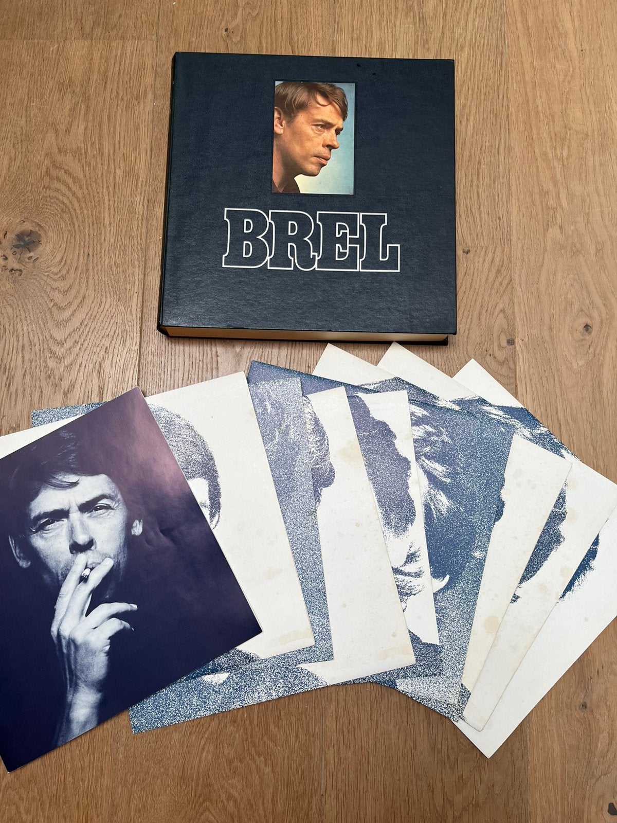 Jacques Brel - set van 8 vinylplaten, Housse de protection extérieure, Coffret, Autres genres, Enlèvement
